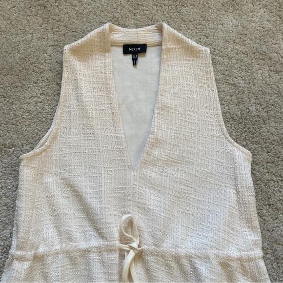 ME+EM Textured Maxi Dress Textured Jacquard Jersey size 4 - Picture 3 of 10